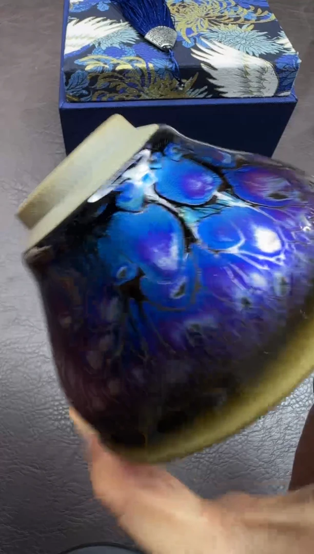 茶盏103号隐山梦之蓝