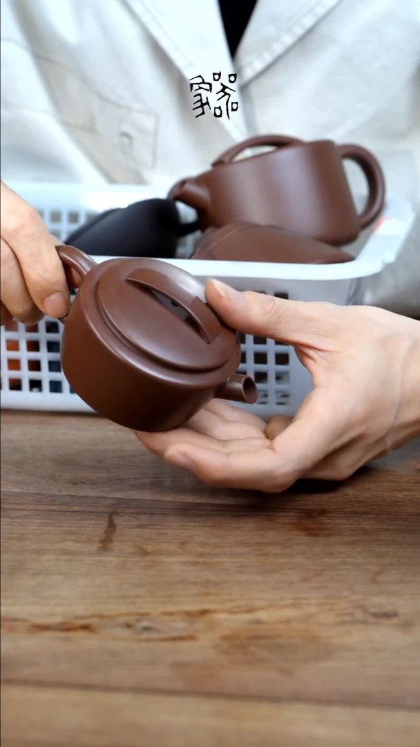 【闪购商品】紫砂茶壶微瑕四周年紫泥汉瓦