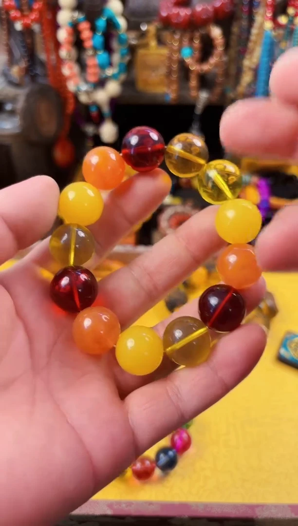 未镶嵌蜜蜡耳饰--------------------