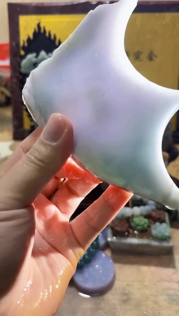 未镶嵌挂件翡翠A货常星8153