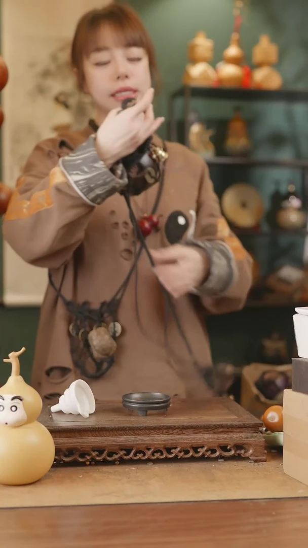 【闪购商品】18号精品天然大漆工艺防渗内胆酒葫芦~