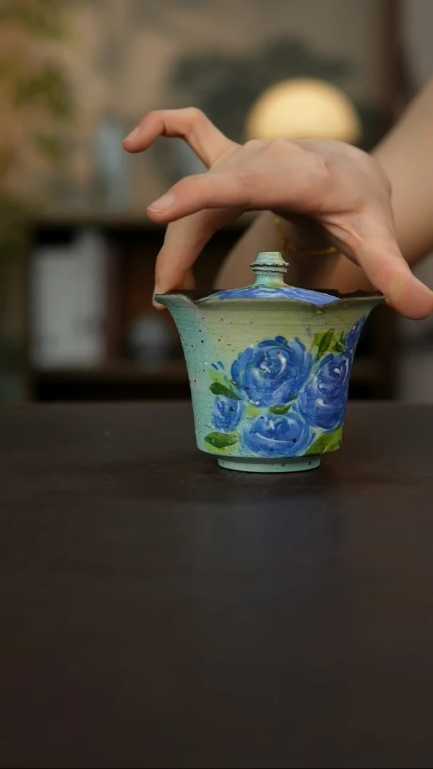 杯景德镇陶瓷杯碗柴烧多人