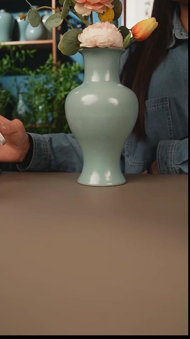 仿古观音瓶微暇21