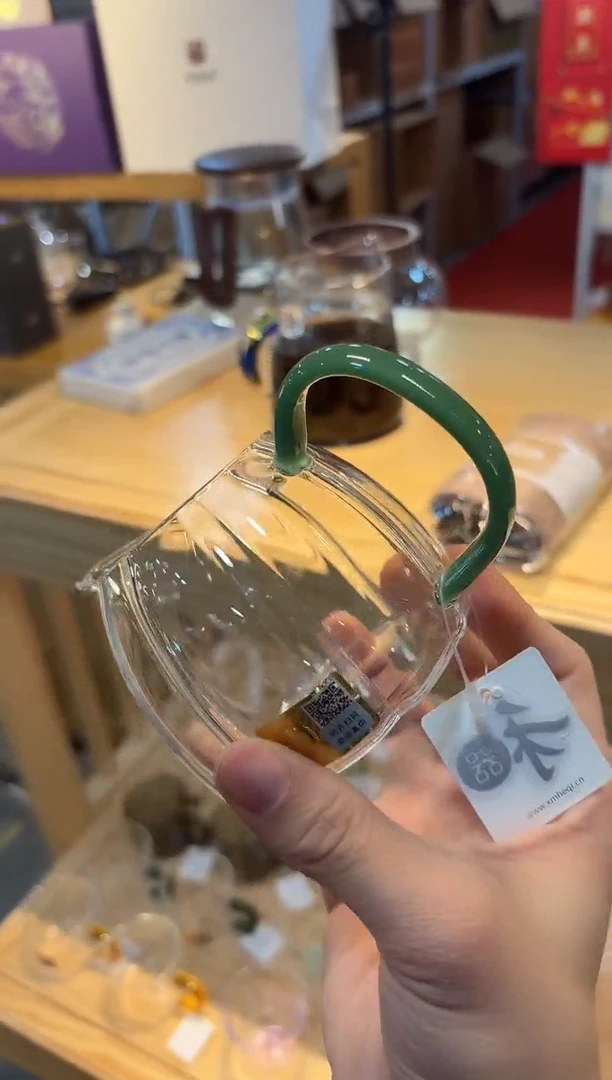 【闪购商品】禾器-倾妍茶海-翡翠玉+禾器茶巾
