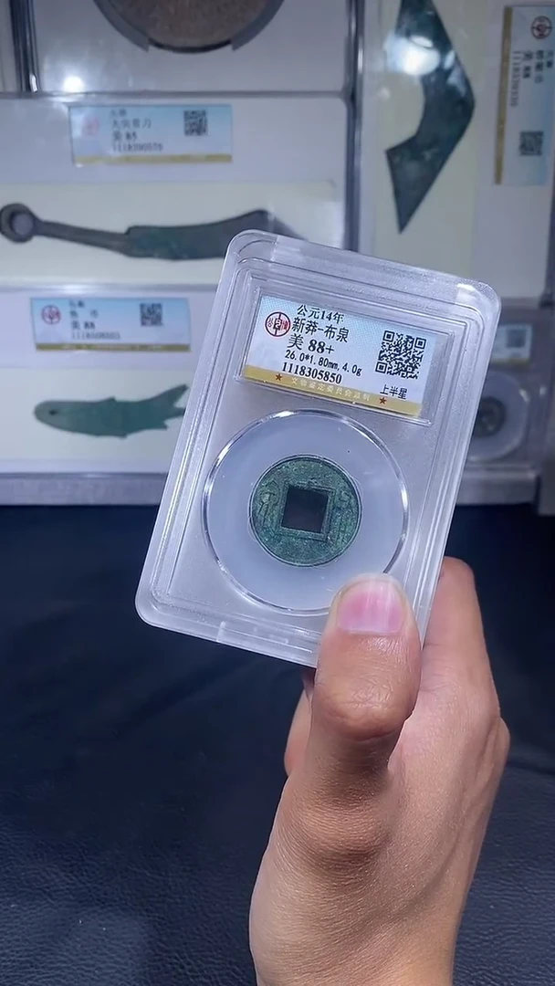 【闪购商品】铜琪珍  新莽布泉   一枚