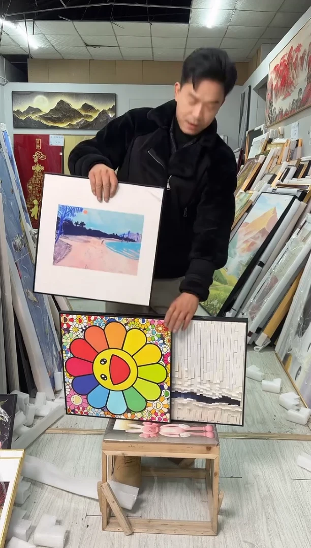 竖款横/竖40x40清仓随机三幅明天发 捡漏随意挂（定制款不售后）