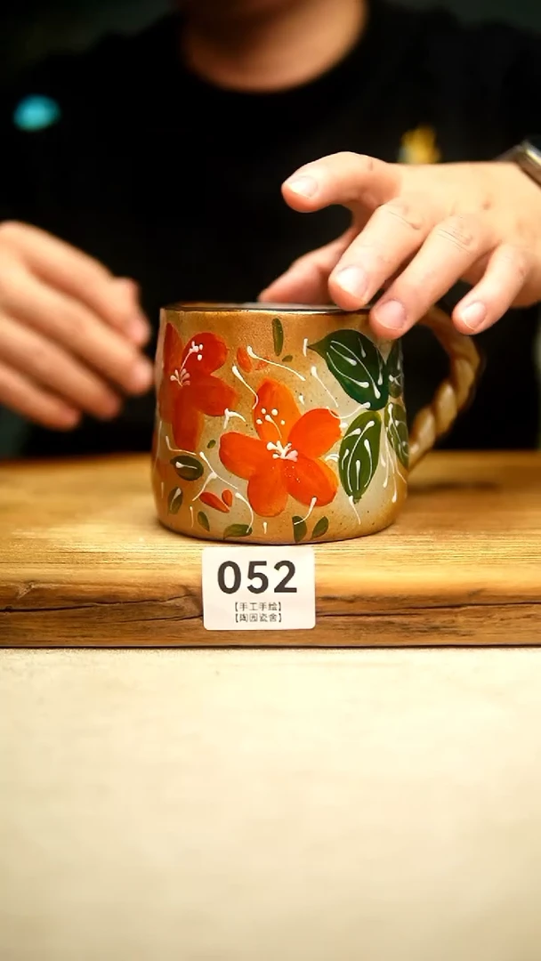 @@陶园瓷舍@@纯手工手绘@高温釉下彩