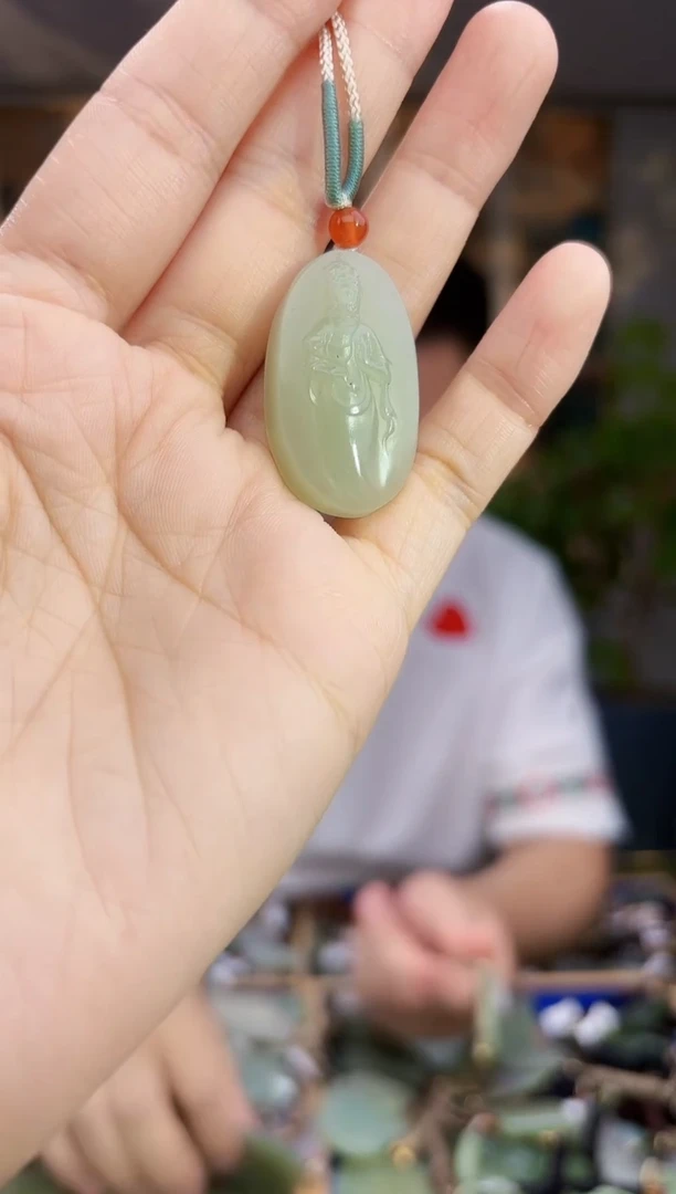 未镶嵌和田玉挂件拍一发一
