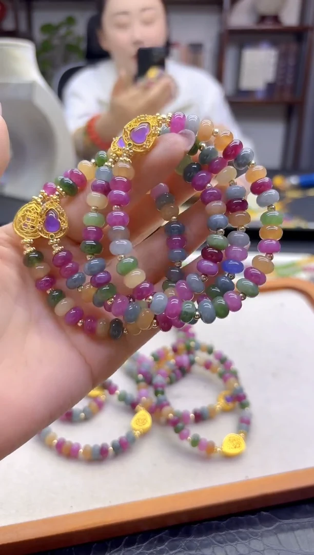 未镶嵌手链碧玺DIY款S964