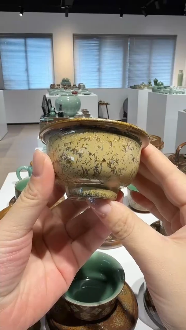 青瓷手工茶器包邮不带礼盒