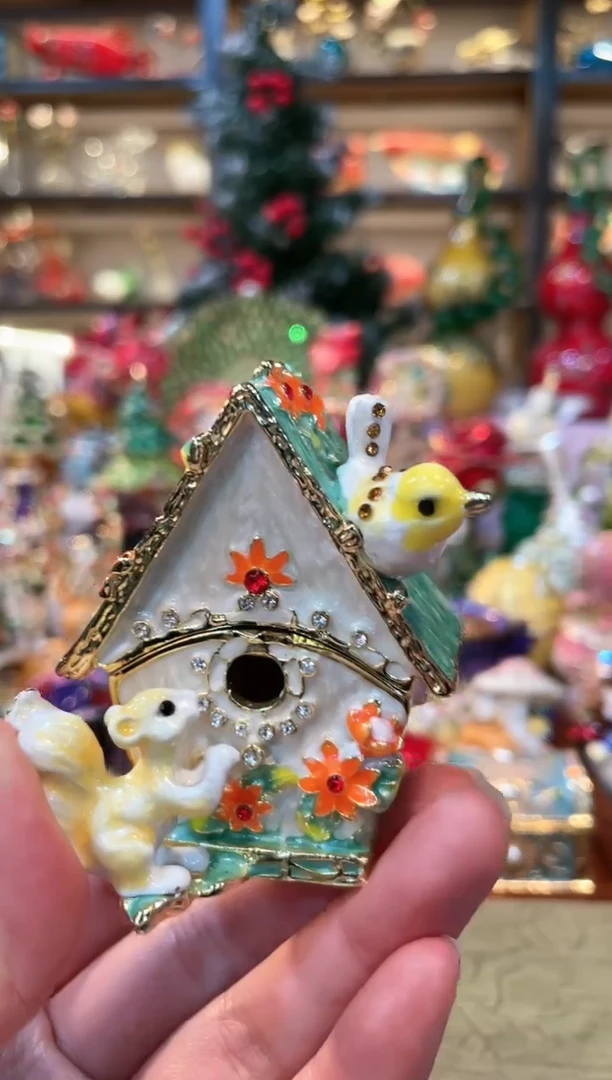 【闪购商品】精致珐琅彩首饰盒