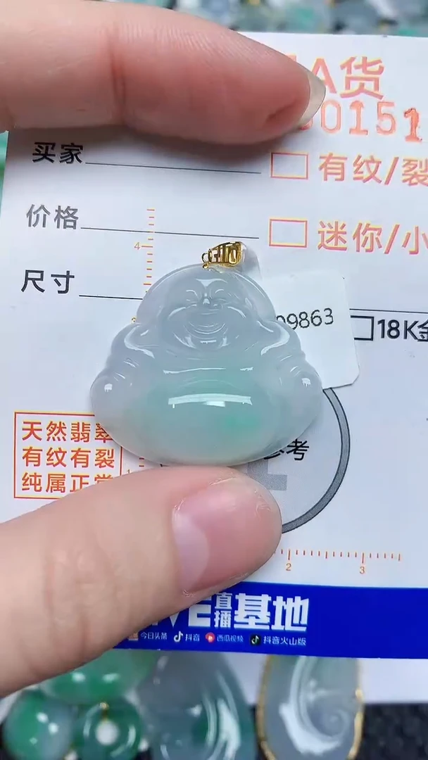 【闪购商品】翡翠颈饰18K金镶嵌453453453
