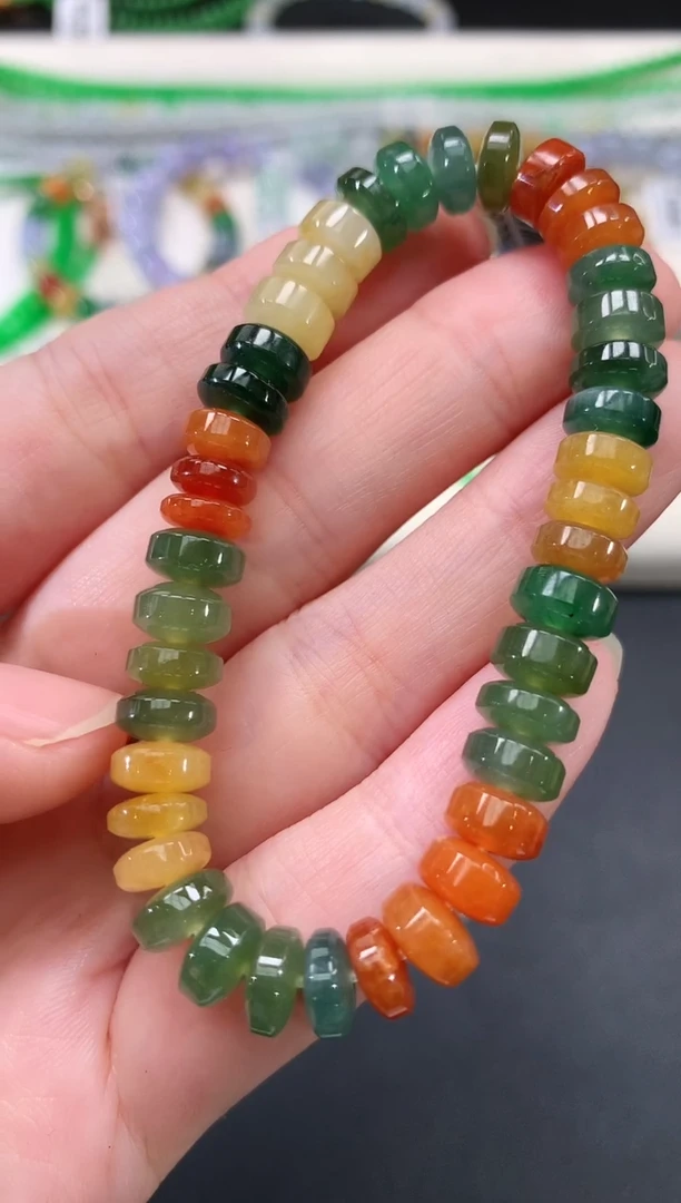 未镶嵌手串翡翠62|3800
