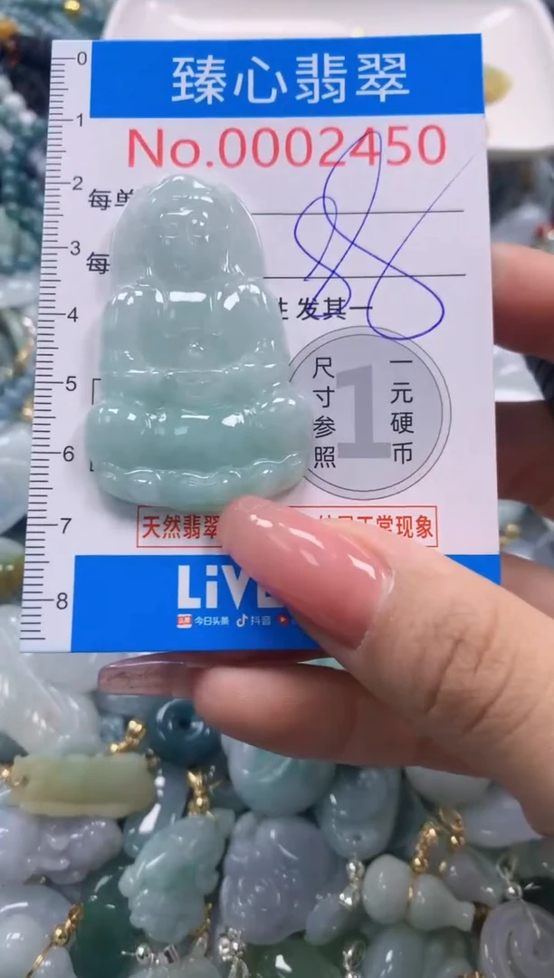 翡翠未镶嵌颈饰2450