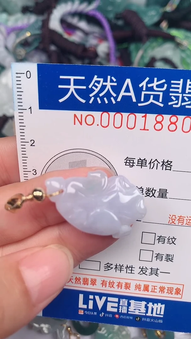 翡翠未镶嵌颈饰...0001880
