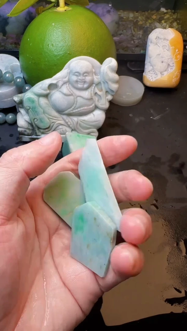 翡翠未镶嵌颈饰天然缅甸A货翡翠28