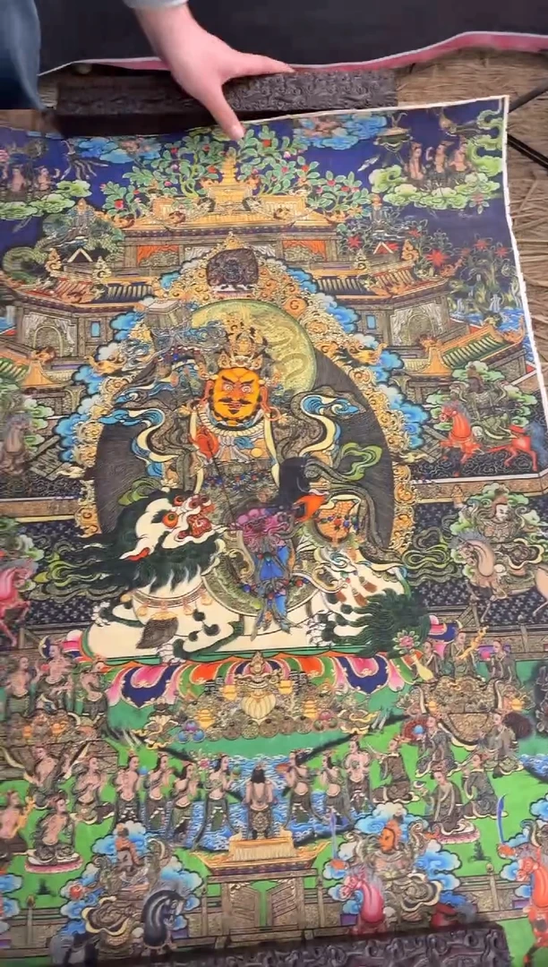 装裱画澄空梵像高端精选链接W90