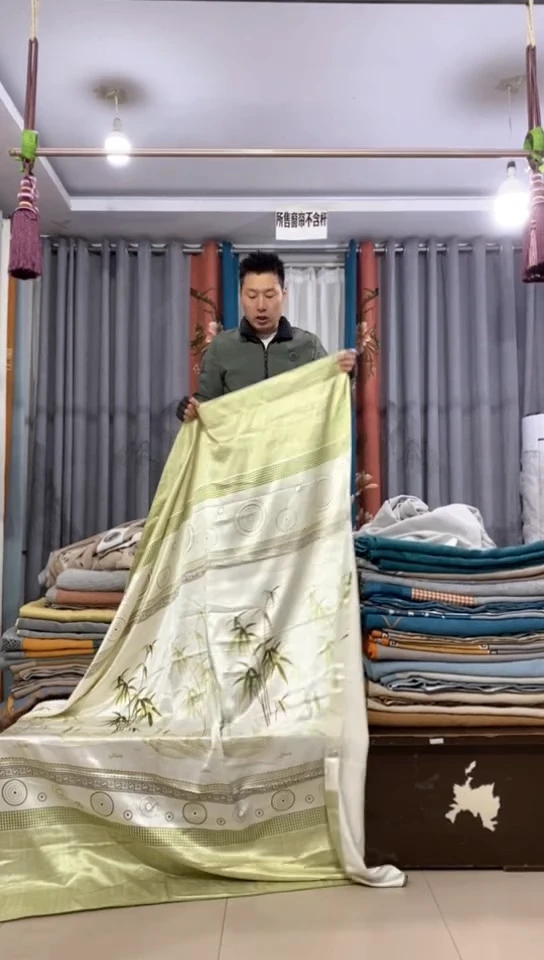 布成品窗帘   19+19