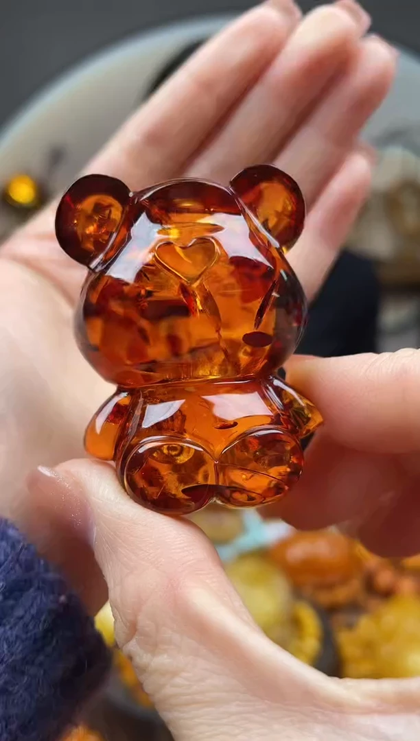 【闪购商品】琥珀裸石未镶嵌首饰 假1赔4 （多样性发货1件（微瑕