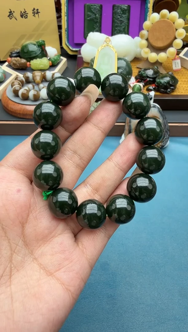 未镶嵌手串和田玉byeqbcl16