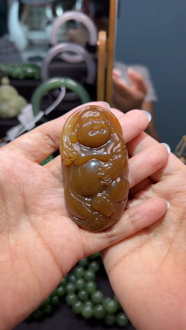 和田玉未镶嵌颈饰1
