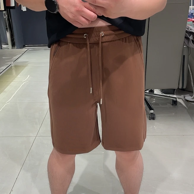 DIKALOFERRE迪卡里奥费雷DF23SS7003D兰精莫代尔休闲短裤男士短裤