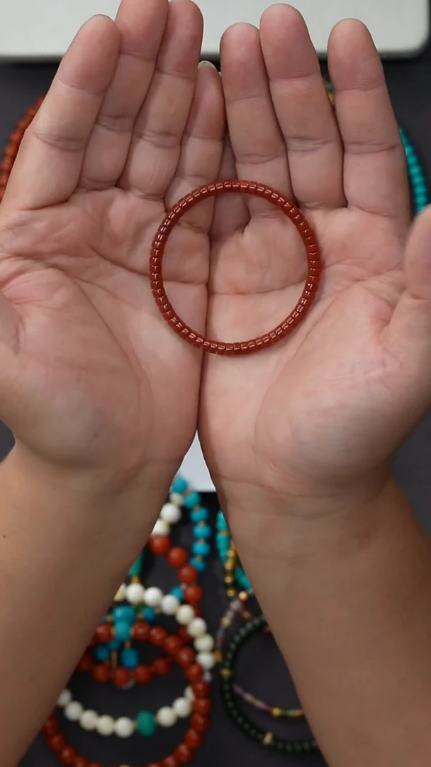 未镶嵌手串南红玛瑙南红手串（多样性发其一）