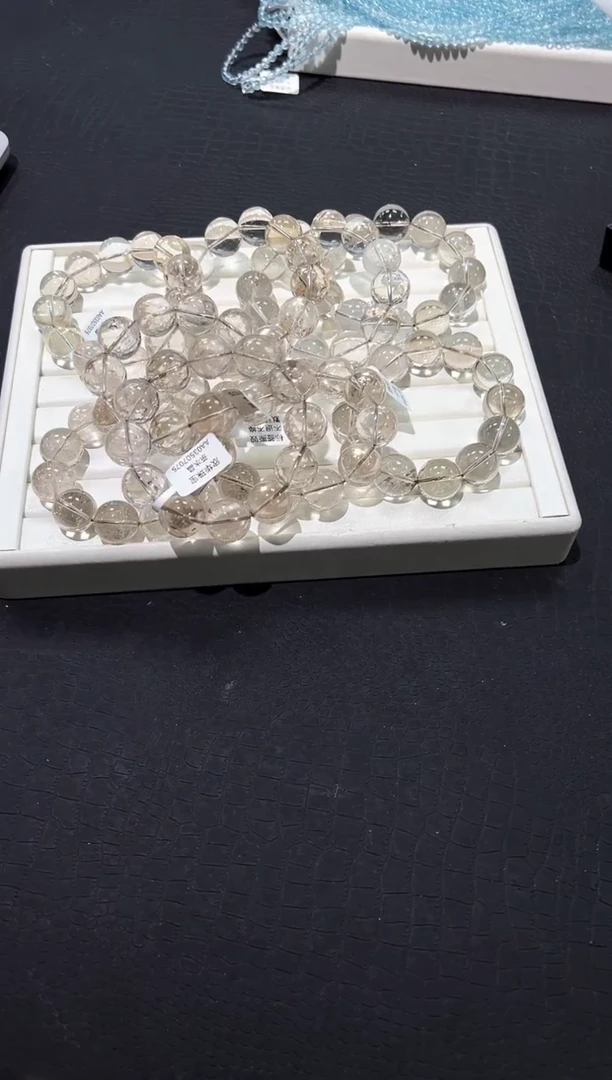 水晶手链未镶嵌64a多样性发其一【1条】默认微瑕18mm