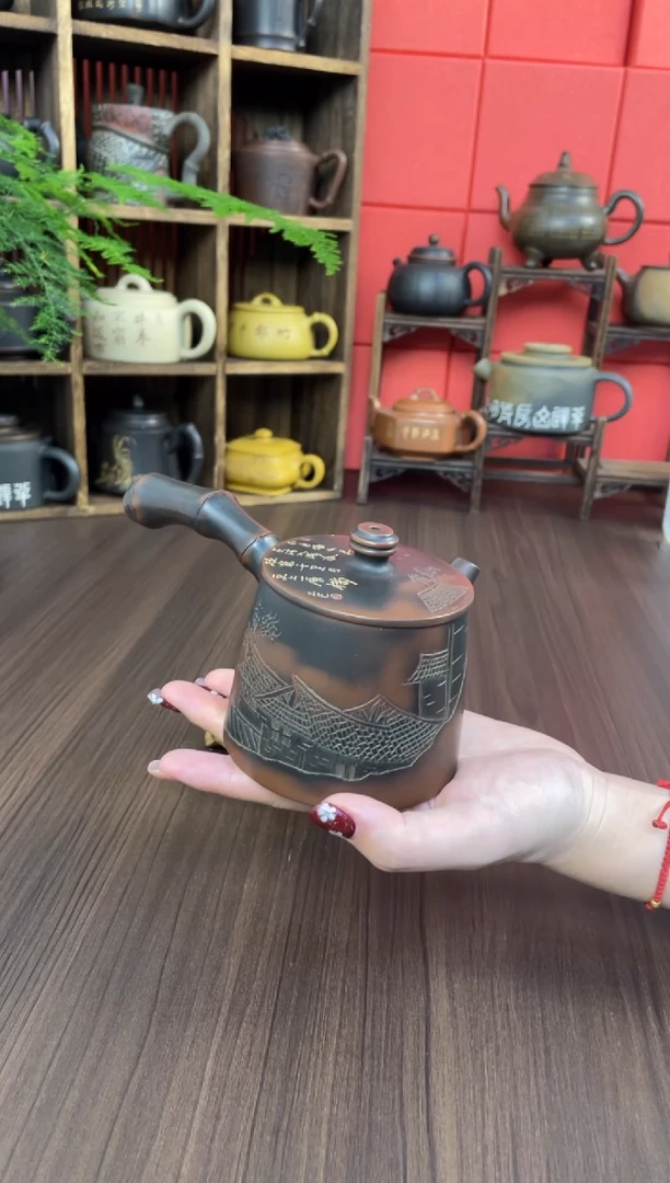 钦州坭兴陶手工壶（张）
