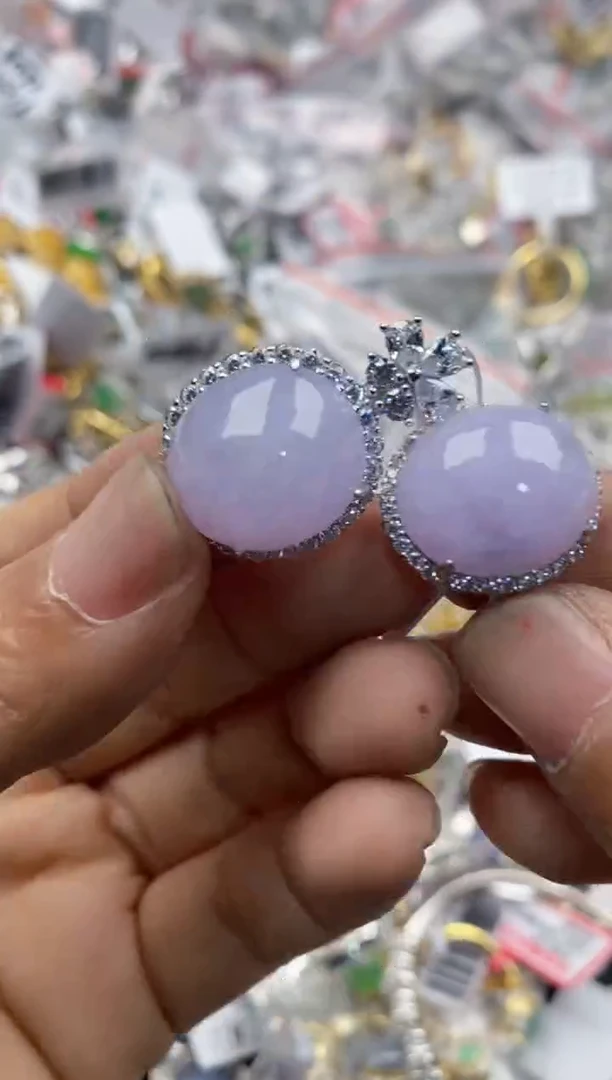 银S925镶嵌戒指翡翠141414----4