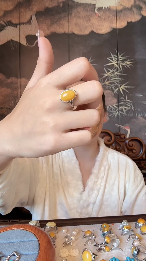 无925银索南措姆戒指