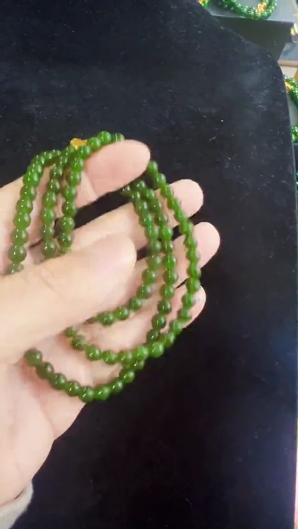 项链未镶嵌和田玉（碧玉）6
