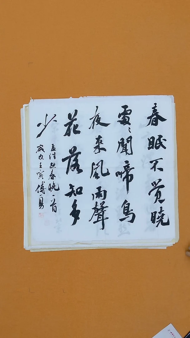 书法付勇68*68 ********