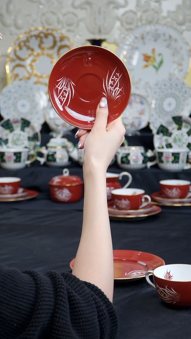 骨瓷婷婷中古器物如图所示36