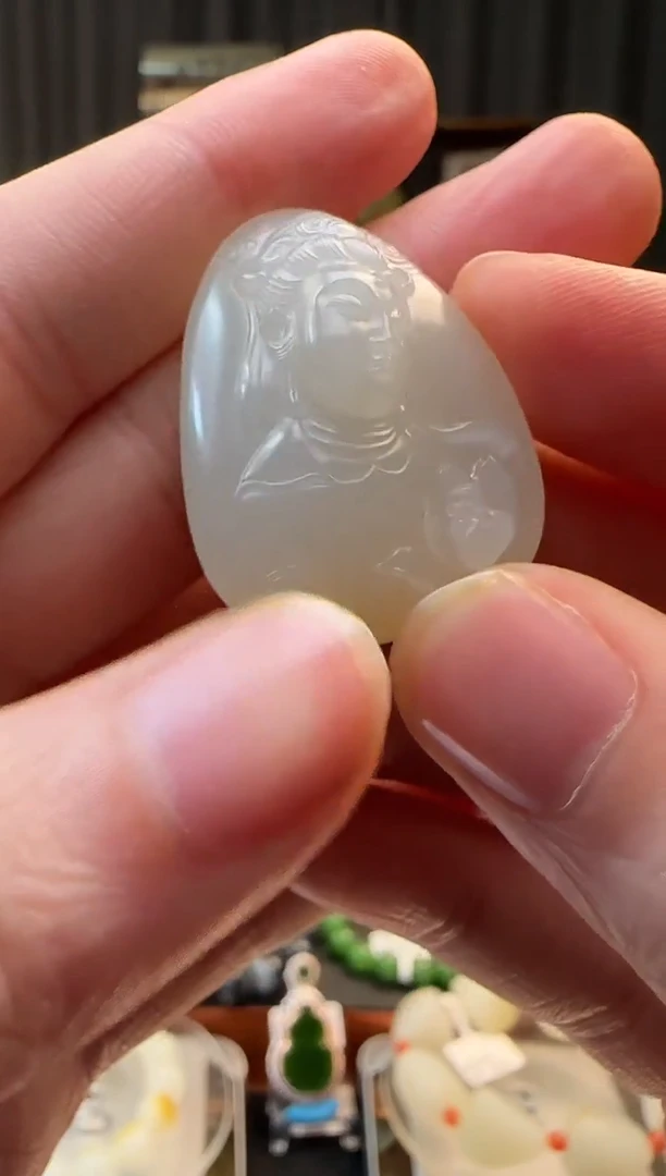 吊坠(不含链)未镶嵌和田玉挂件