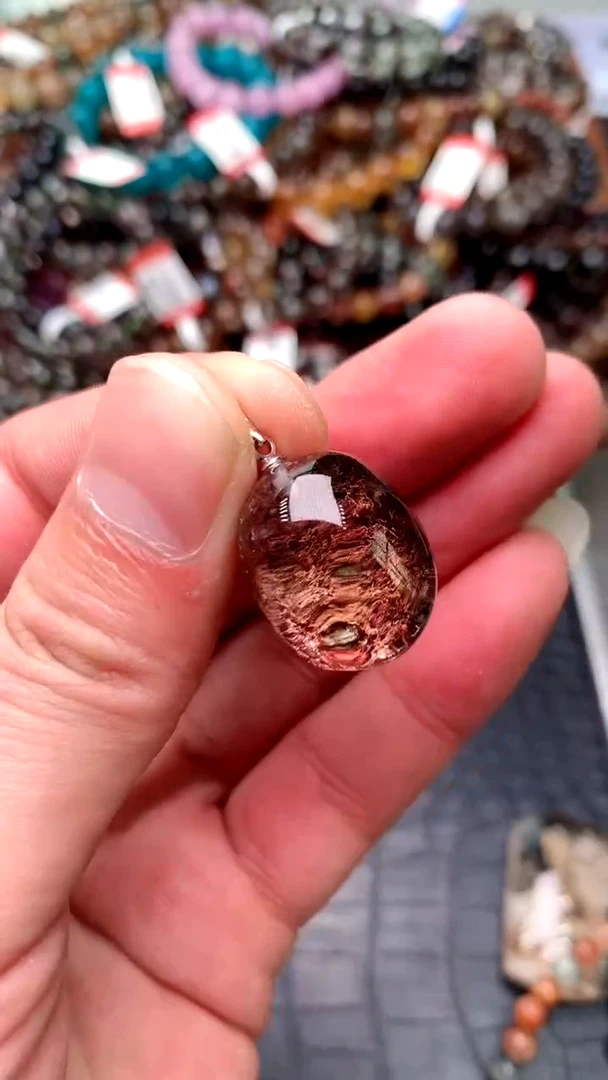 【闪购商品】水晶吊坠(赠链)合金15