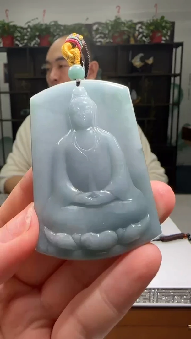 【闪购商品】翡翠颈饰未镶嵌天然翡翠A货吊坠