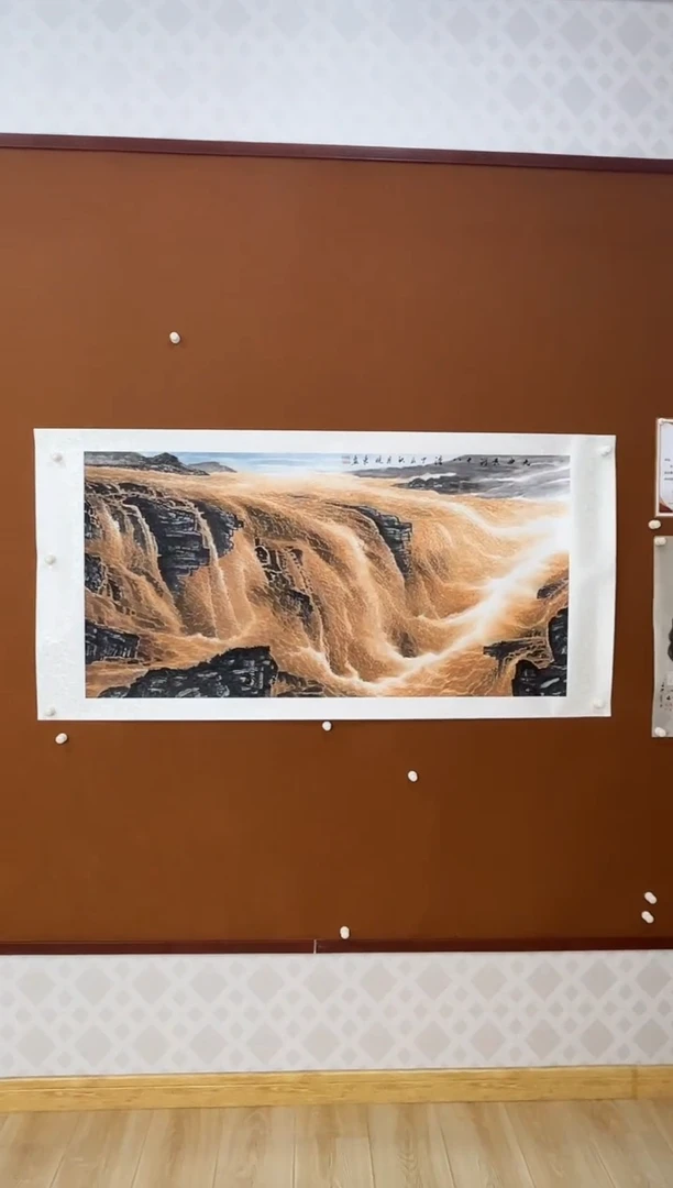 【闪购商品】国画黄河之水纯手绘无框