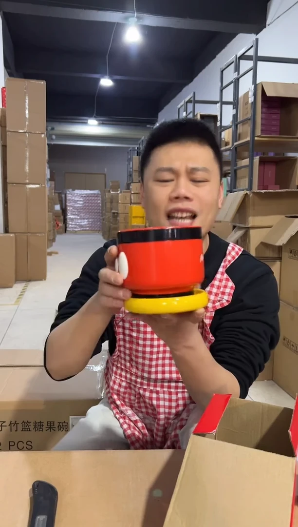 【闪购商品】杯原盒米奇花盆 陶瓷