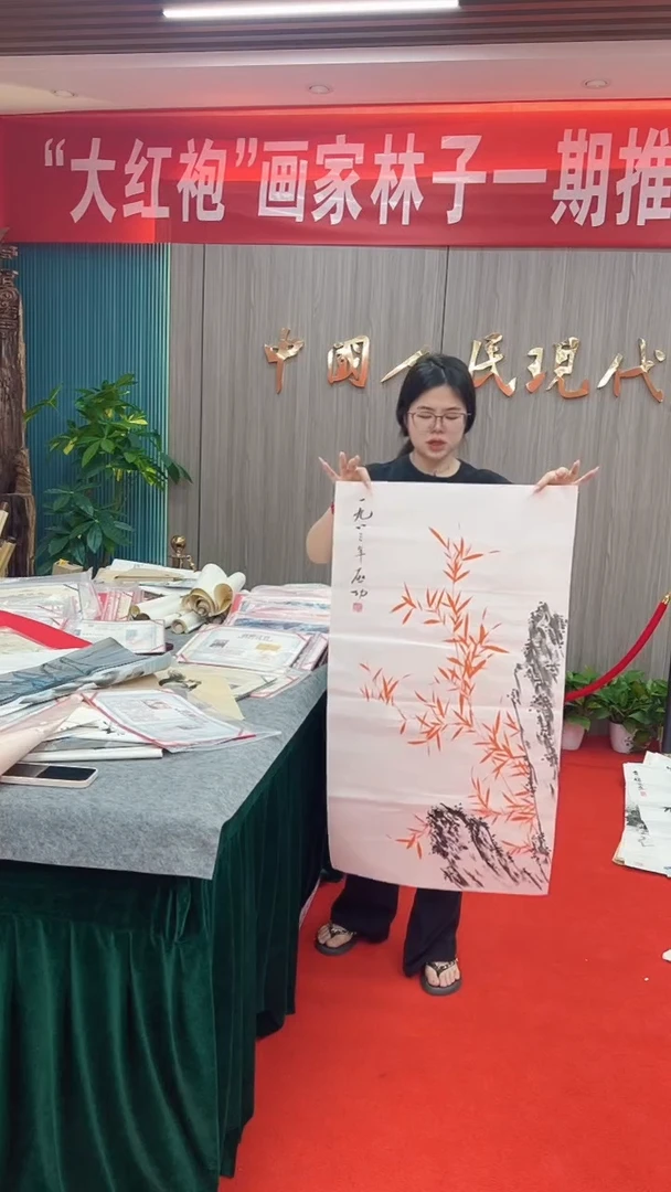 国画老师纯手绘作品