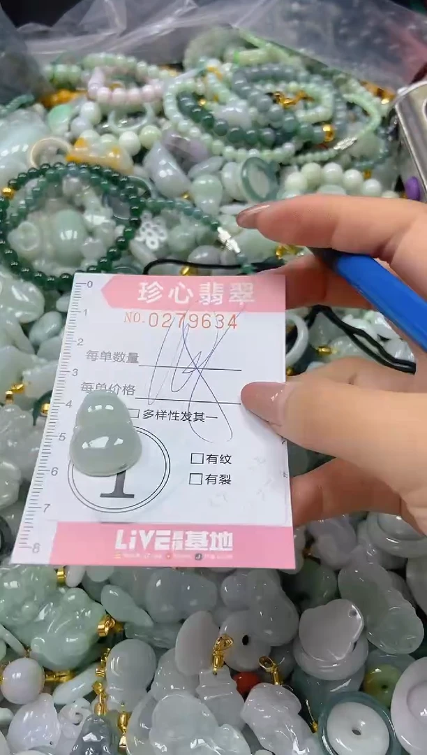 翡翠未镶嵌颈饰闪购0279634