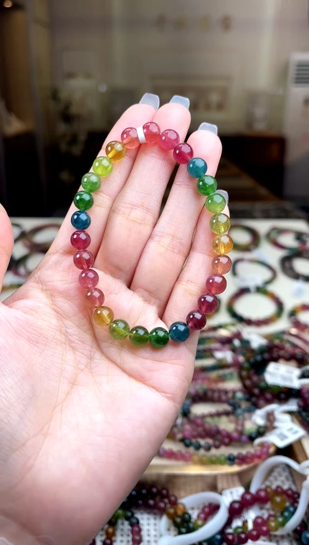 【闪购商品】碧玺/未镶嵌7mm+碧玺单圈多样性发货