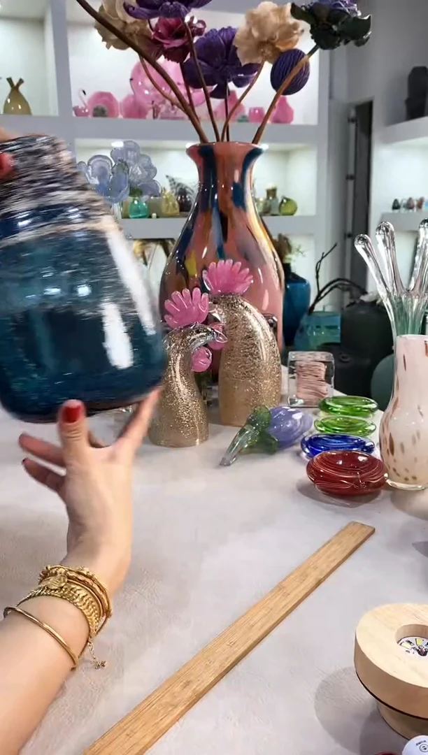 慕忆家手作琉璃花瓶