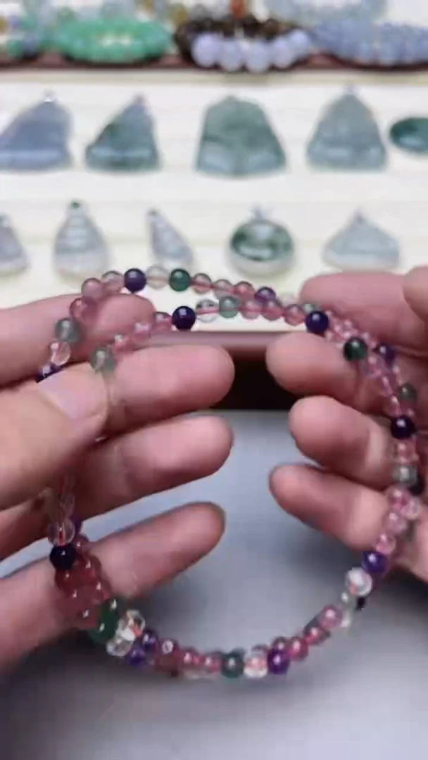 未镶嵌颈饰水晶手串