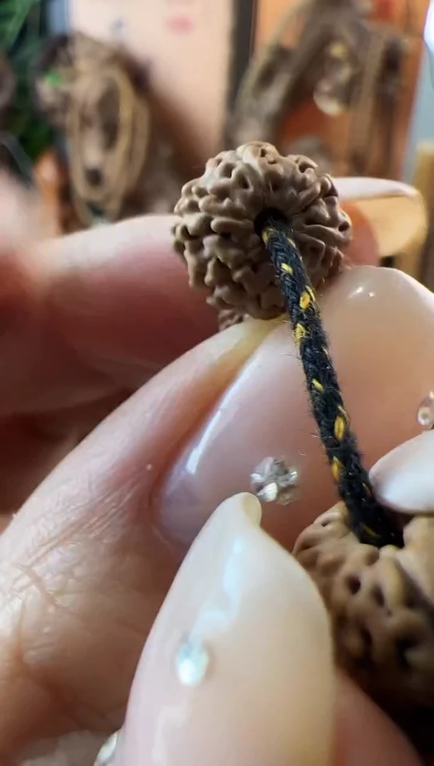 金刚菩提手串六瓣凹低梅花手持9-10mm左右