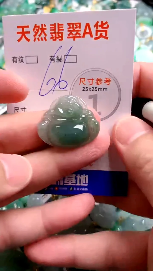 翡翠未镶嵌颈饰14007446