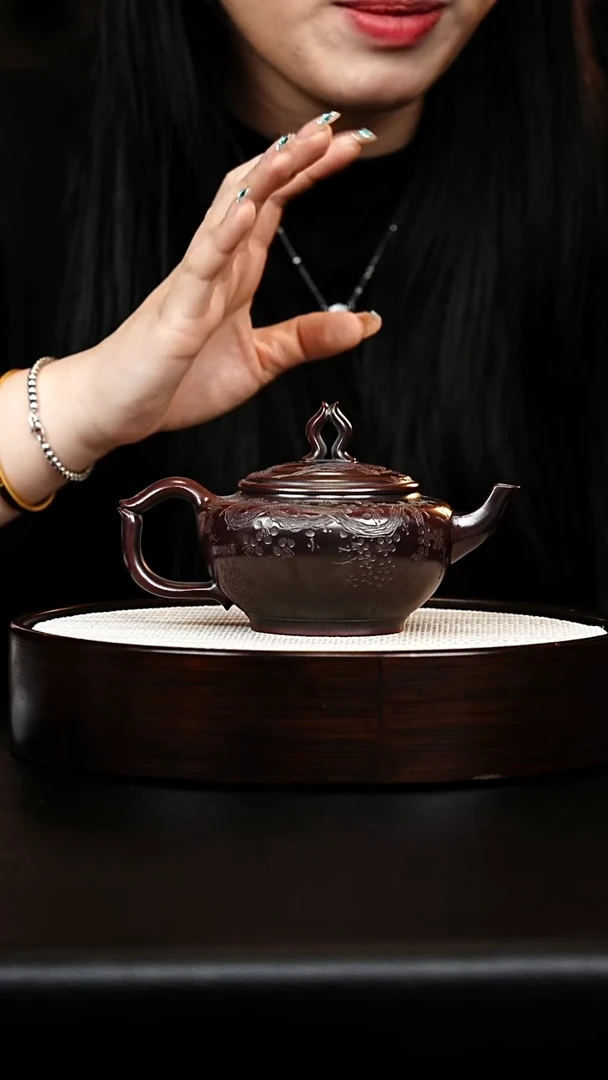 茶壶紫砂宫灯壶