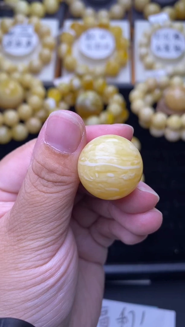 裸石琥珀未镶嵌大小姐珠宝严选104