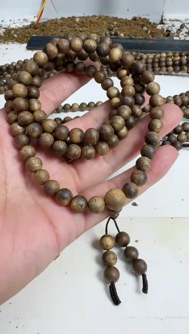 【闪购商品】沉香手串乌身0.8规格多圈20克