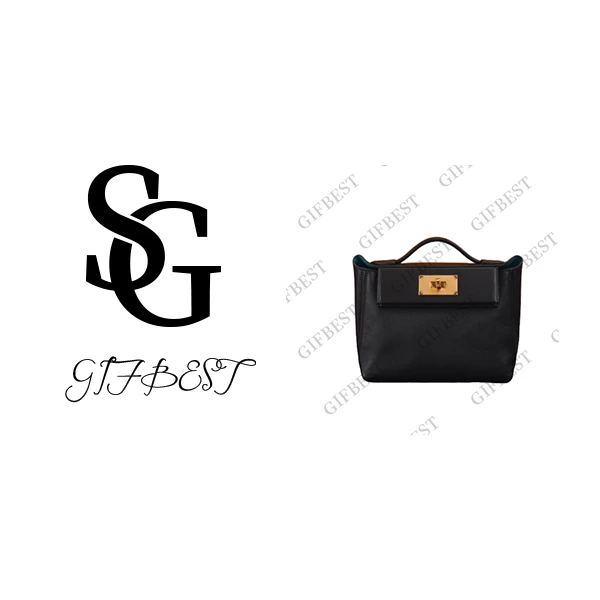 【尺寸：20*10*16】XUE-Y原创设计高定真皮单肩斜挎女包2424金扣